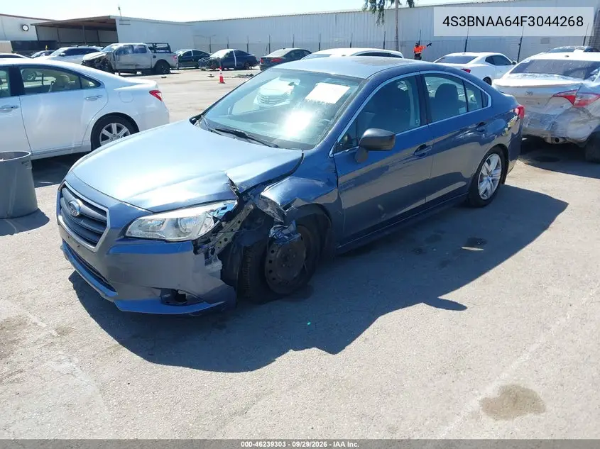 2015 SUBARU LEGACY VIN 4S3BNAA64F3044268 — фото 2