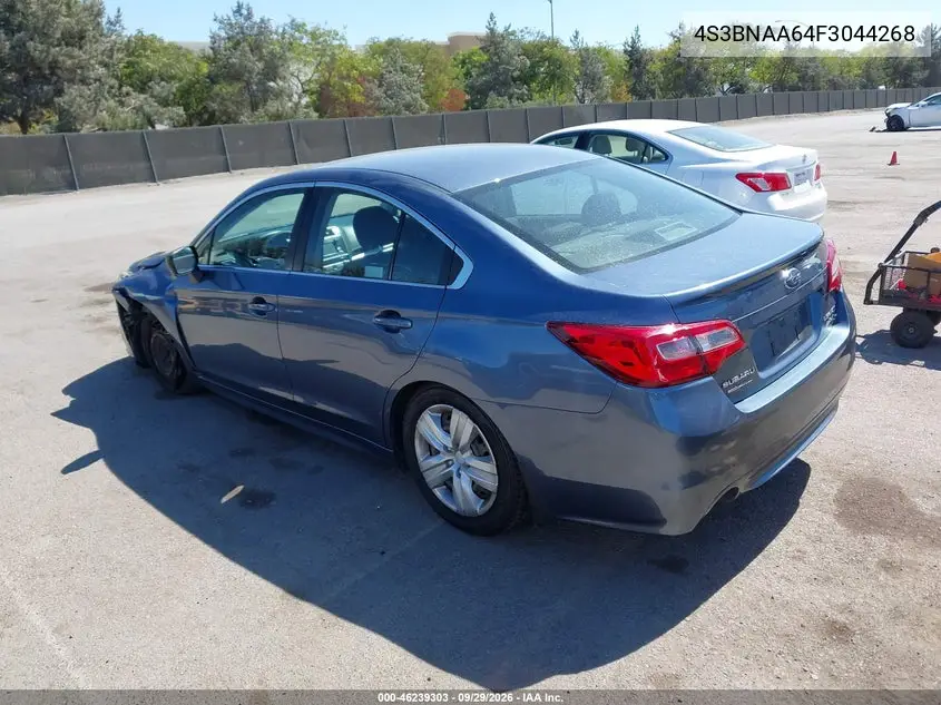 2015 SUBARU LEGACY VIN 4S3BNAA64F3044268 — фото 3