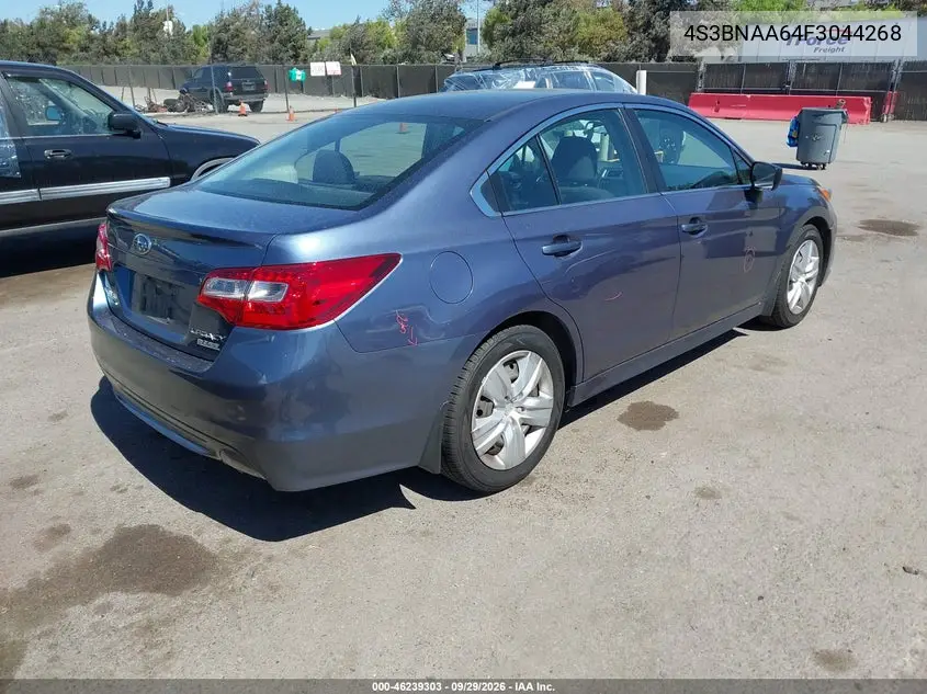 2015 SUBARU LEGACY VIN 4S3BNAA64F3044268 — фото 4