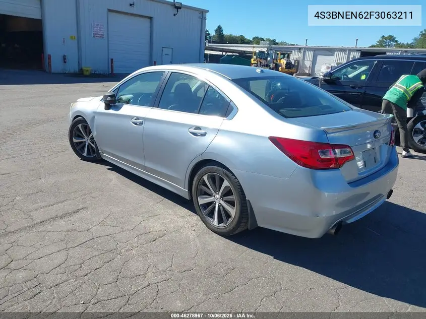 2015 SUBARU LEGACY VIN 4S3BNEN62F3063211 — фото 3