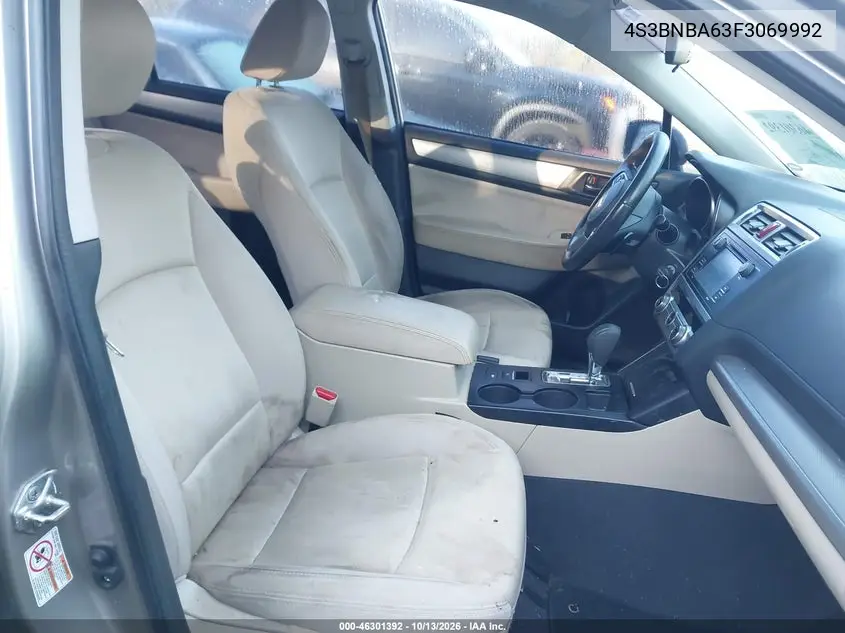 2015 SUBARU LEGACY VIN 4S3BNBA63F3069992 — фото 5