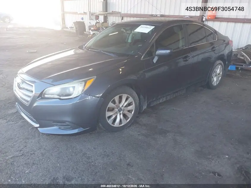 2015 SUBARU LEGACY VIN 4S3BNBC69F3054748 — фото 2