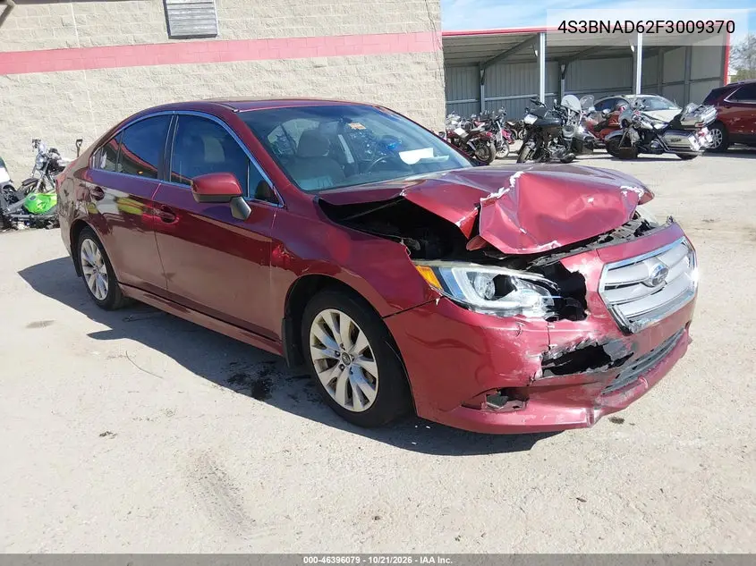 SUBARU LEGACY 2015, VIN 4S3BNAD62F3009370