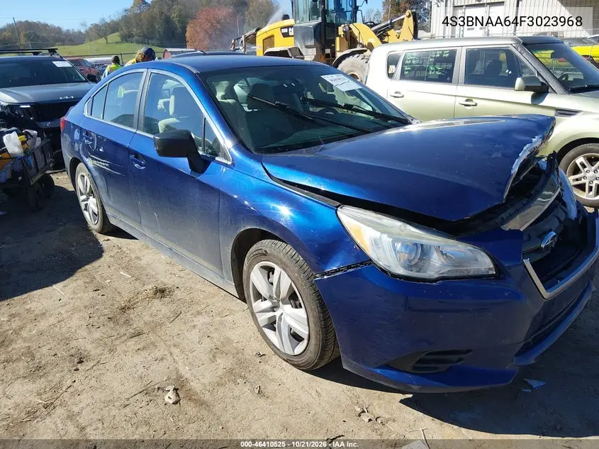 SUBARU LEGACY 2015, VIN 4S3BNAA64F3023968
