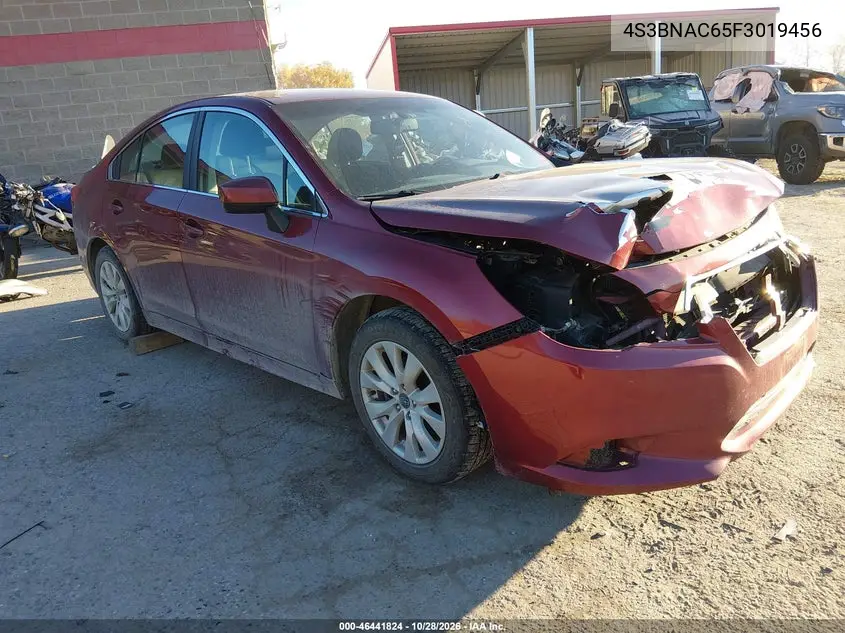 SUBARU LEGACY 2015, VIN 4S3BNAC65F3019456