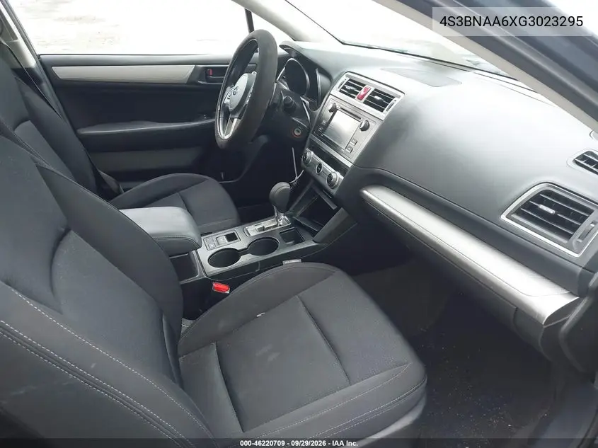2016 SUBARU LEGACY VIN 4S3BNAA6XG3023295 — фото 5