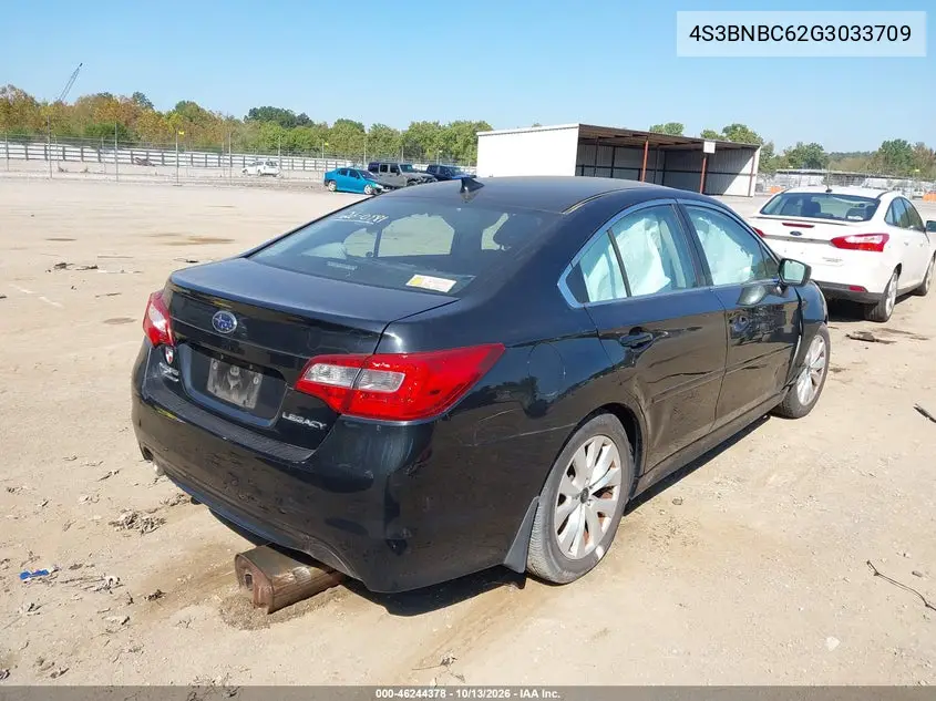 2016 SUBARU LEGACY VIN 4S3BNBC62G3033709 — фото 4