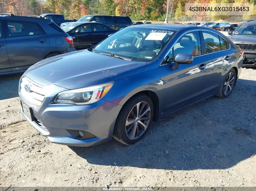 2016 SUBARU LEGACY VIN 4S3BNAL6XG3015453 — фото 2