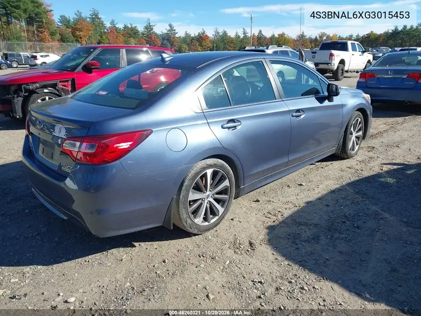 2016 SUBARU LEGACY VIN 4S3BNAL6XG3015453 — фото 4
