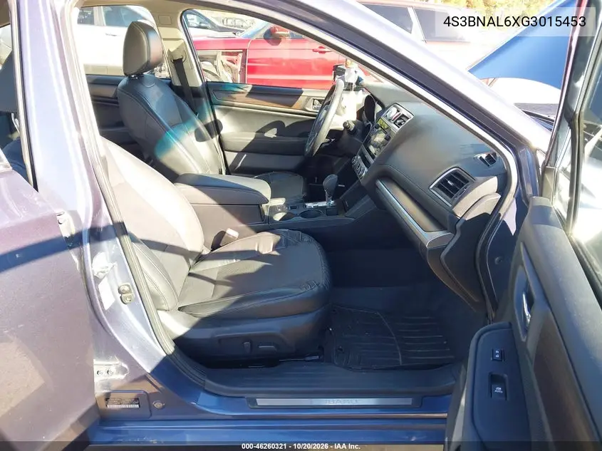 2016 SUBARU LEGACY VIN 4S3BNAL6XG3015453 — фото 5