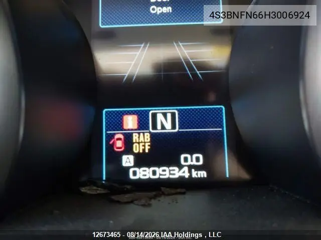 2017 SUBARU LEGACY VIN 4S3BNFN66H3006924 — фото 16