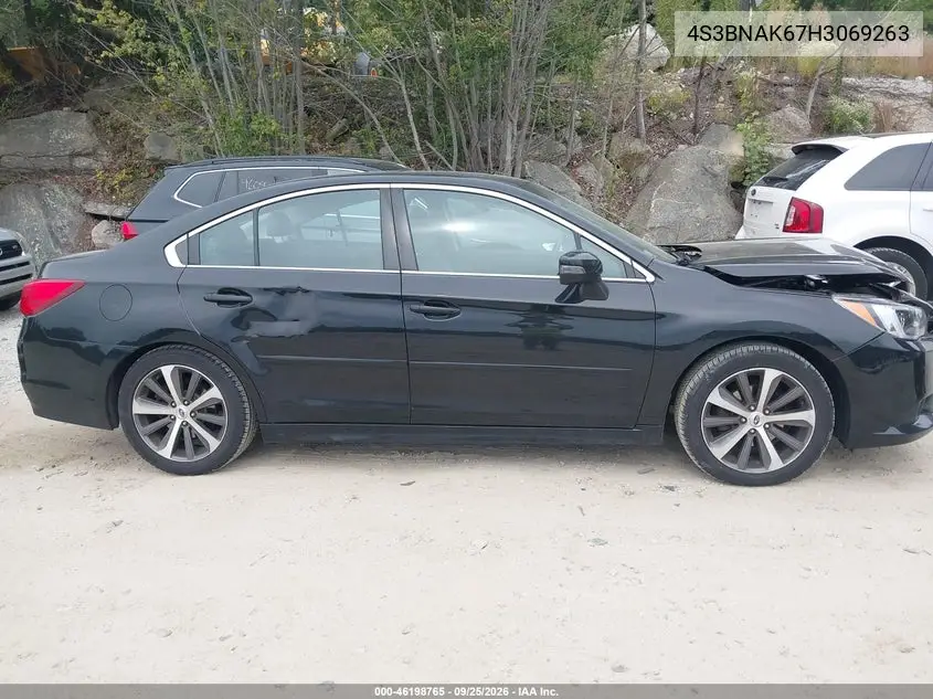 2017 SUBARU LEGACY VIN 4S3BNAK67H3069263 — фото 13