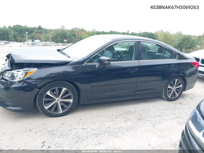 2017 SUBARU LEGACY VIN 4S3BNAK67H3069263 — фото 14