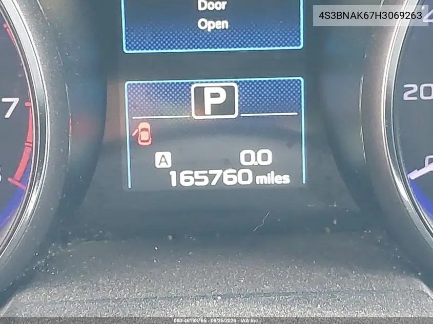2017 SUBARU LEGACY VIN 4S3BNAK67H3069263 — фото 15