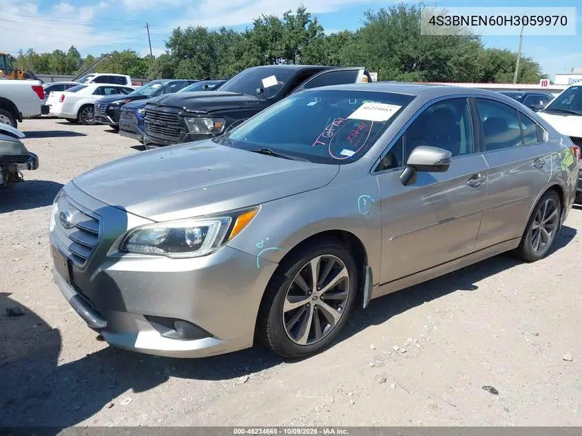 2017 SUBARU LEGACY VIN 4S3BNEN60H3059970 — фото 2