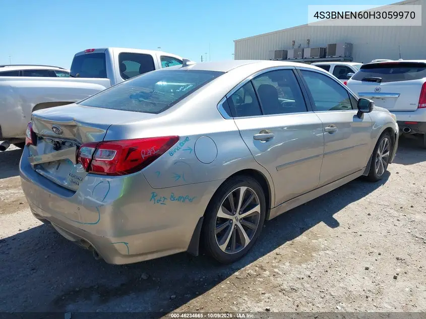 2017 SUBARU LEGACY VIN 4S3BNEN60H3059970 — фото 4