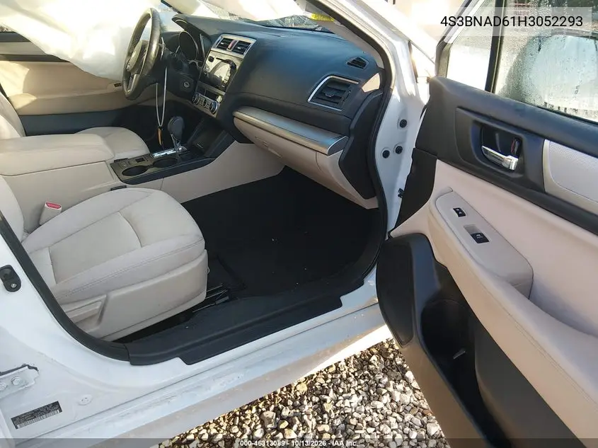 2017 SUBARU LEGACY VIN 4S3BNAD61H3052293 — фото 5