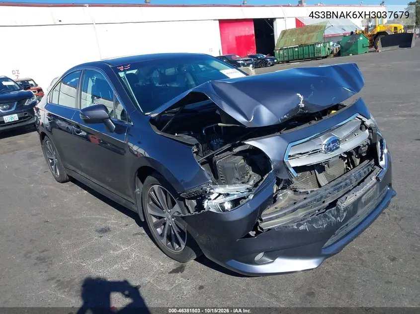 SUBARU LEGACY 2017, VIN 4S3BNAK6XH3037679