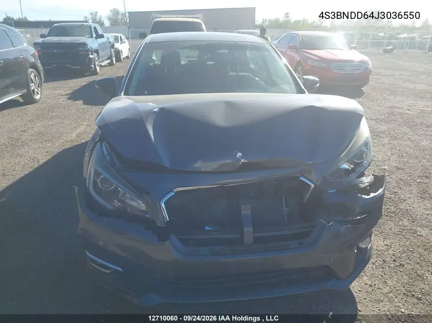 2018 SUBARU LEGACY VIN 4S3BNDD64J3036550 — фото 12