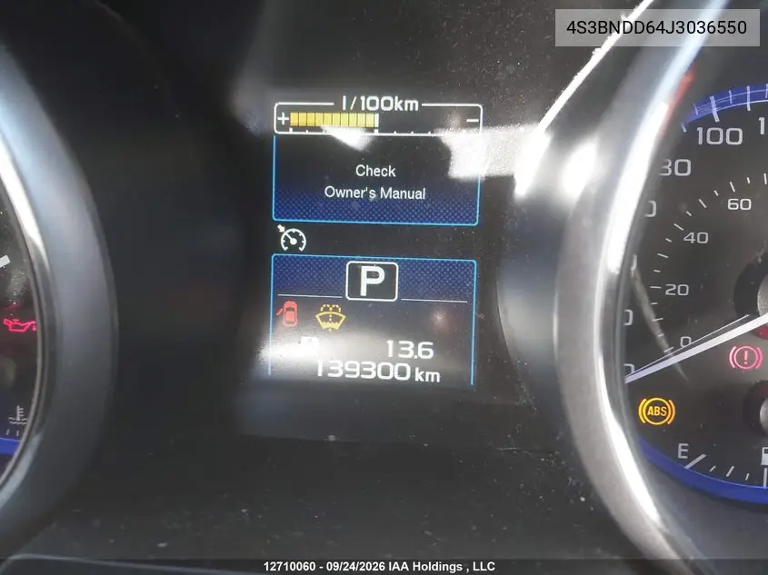 2018 SUBARU LEGACY VIN 4S3BNDD64J3036550 — фото 15