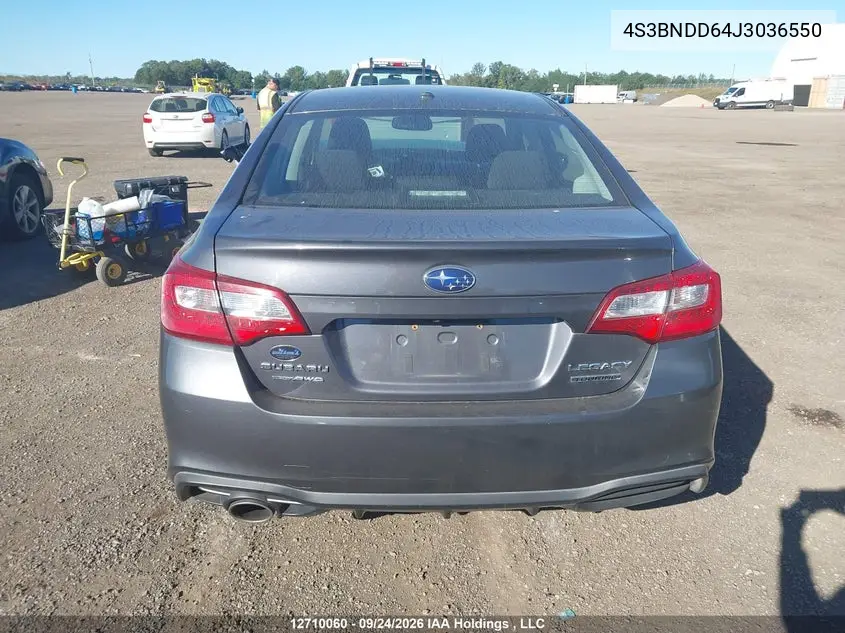 2018 SUBARU LEGACY VIN 4S3BNDD64J3036550 — фото 16