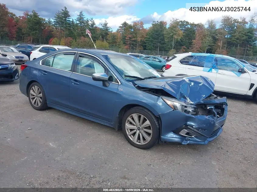 SUBARU LEGACY 2018, VIN 4S3BNAN6XJ3025744
