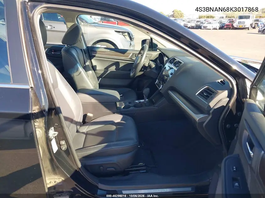 2019 SUBARU LEGACY VIN 4S3BNAN68K3017868 — фото 5