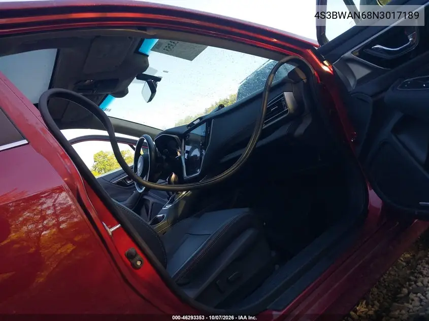 2022 SUBARU LEGACY VIN 4S3BWAN68N3017189 — фото 6