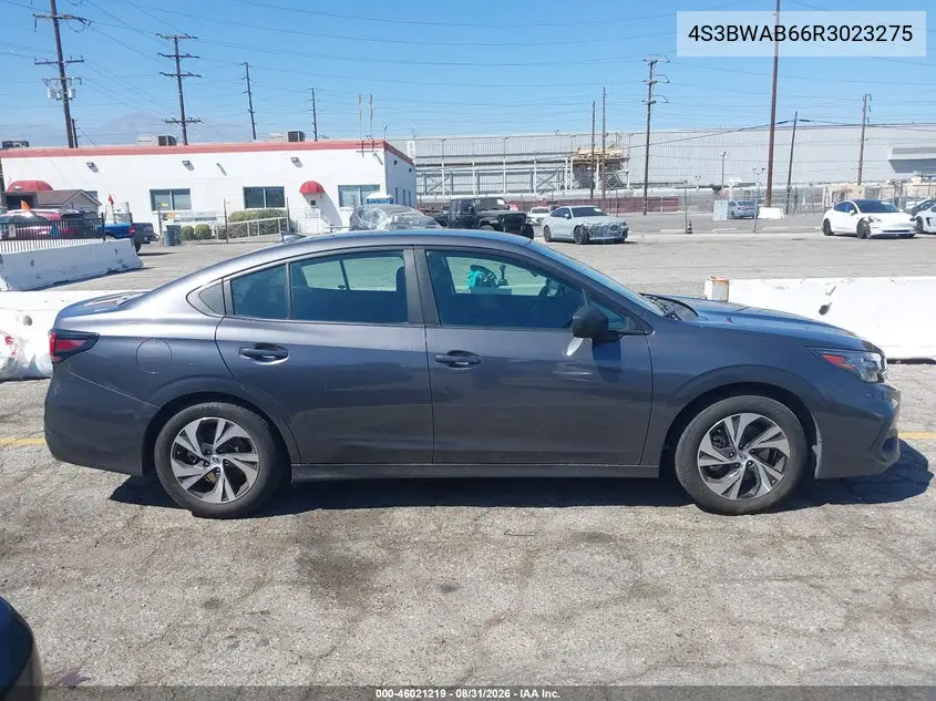 2024 SUBARU LEGACY VIN 4S3BWAB66R3023275 — фото 13