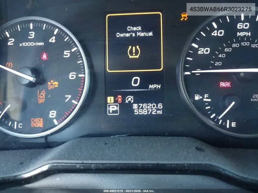 2024 SUBARU LEGACY VIN 4S3BWAB66R3023275 — фото 15