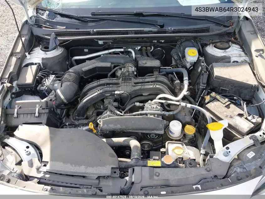 2024 SUBARU LEGACY VIN 4S3BWAB64R3024943 — фото 10