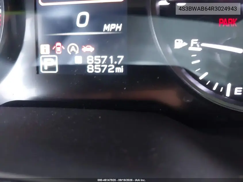 2024 SUBARU LEGACY VIN 4S3BWAB64R3024943 — фото 21