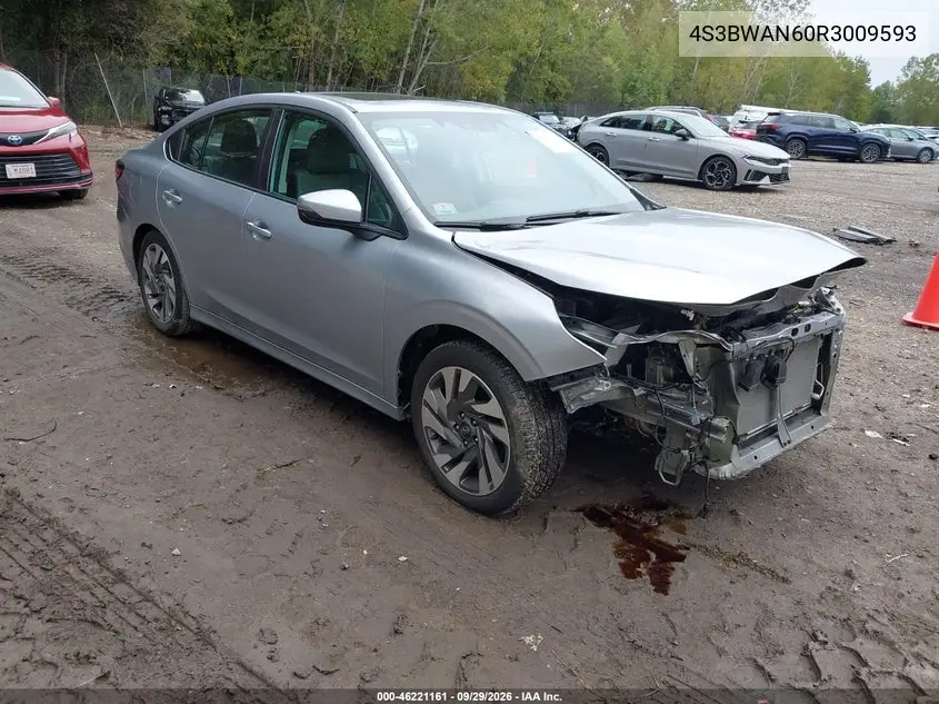 SUBARU LEGACY 2024, VIN 4S3BWAN60R3009593