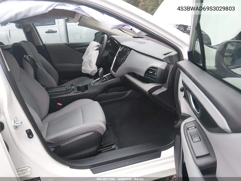 2025 SUBARU LEGACY VIN 4S3BWAD69S3029803 — фото 5