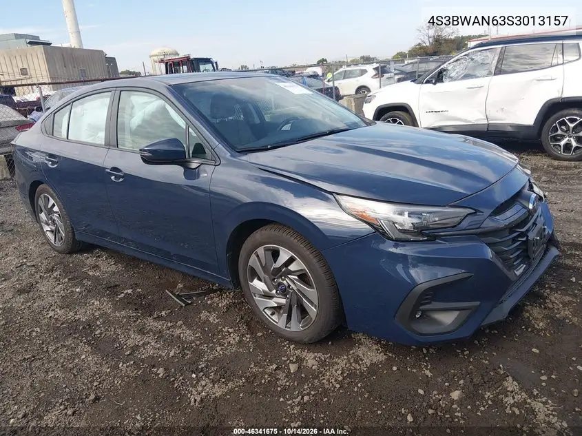 SUBARU LEGACY 2025, VIN 4S3BWAN63S3013157