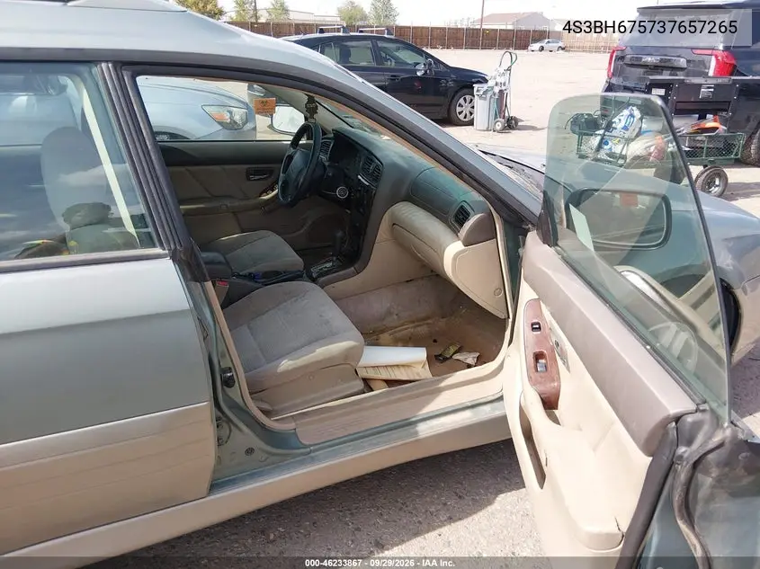 2003 SUBARU OUTBACK VIN 4S3BH675737657265 — фото 5