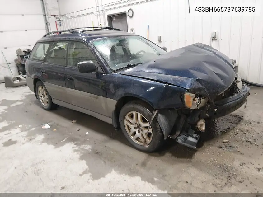 SUBARU OUTBACK 2003, VIN 4S3BH665737639785