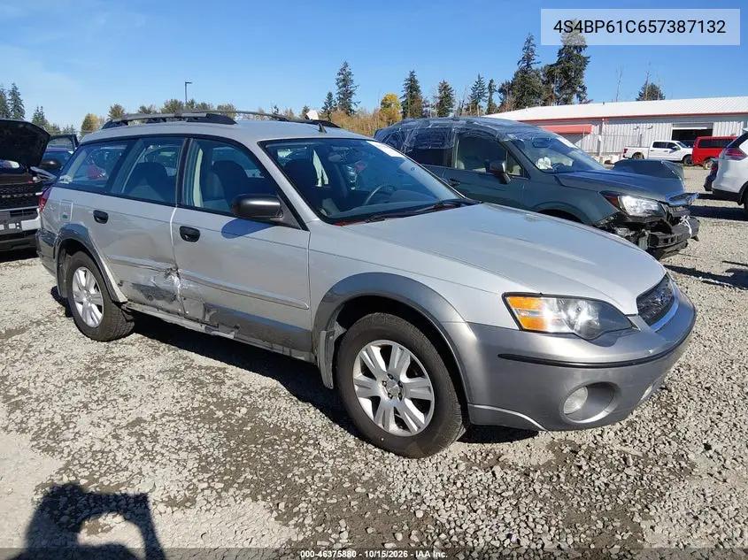 SUBARU OUTBACK 2005, VIN 4S4BP61C657387132