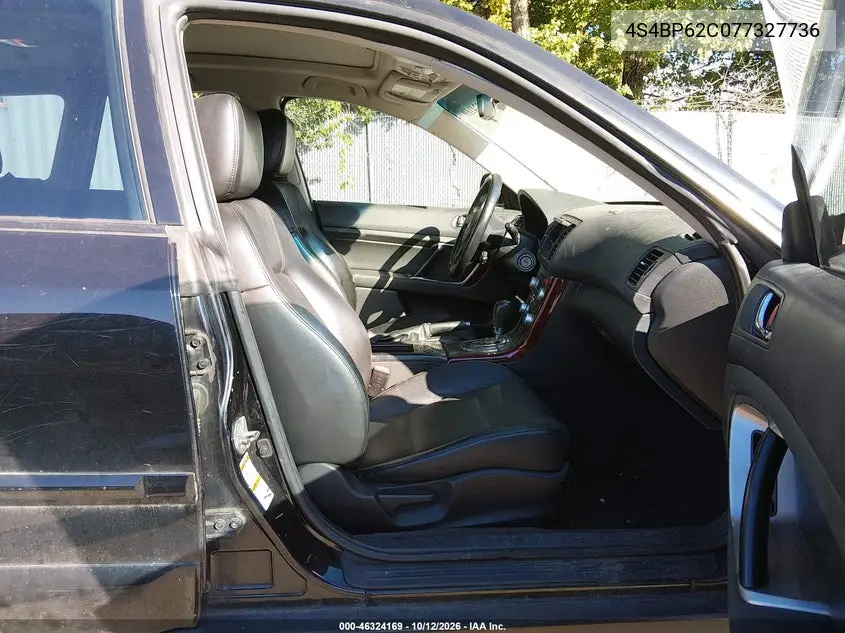 2007 SUBARU OUTBACK VIN 4S4BP62C077327736 — фото 5