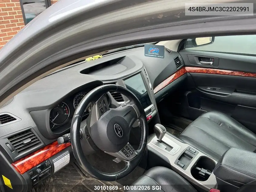 2012 SUBARU OUTBACK VIN 4S4BRJMC3C2202991 — фото 8