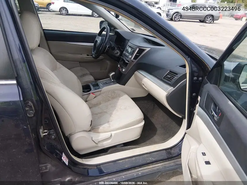 2012 SUBARU OUTBACK VIN 4S4BRCCC0C3223496 — фото 5