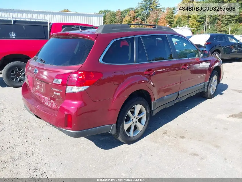 2013 SUBARU OUTBACK VIN 4S4BRBJC9D3267608 — фото 4