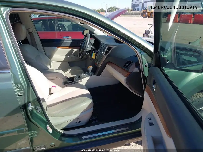 2013 SUBARU OUTBACK VIN 4S4BRCJC4D3310919 — фото 5