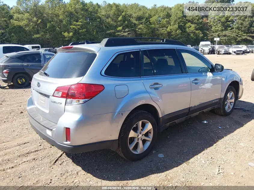 2013 SUBARU OUTBACK VIN 4S4BRCKC3D3233037 — фото 4