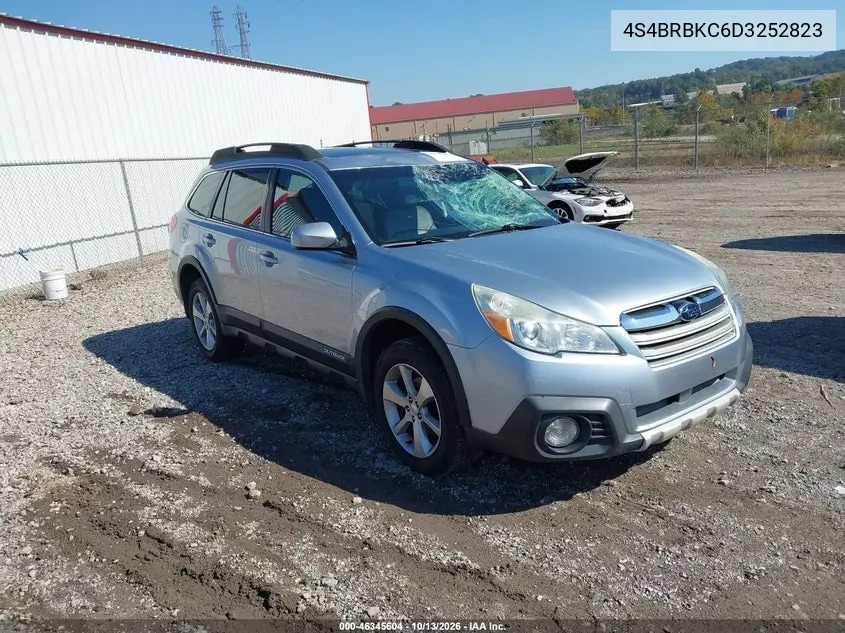 SUBARU OUTBACK 2013, VIN 4S4BRBKC6D3252823