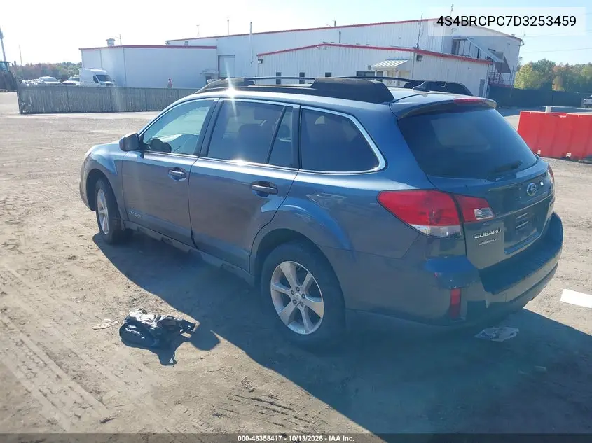 2013 SUBARU OUTBACK VIN 4S4BRCPC7D3253459 — фото 3