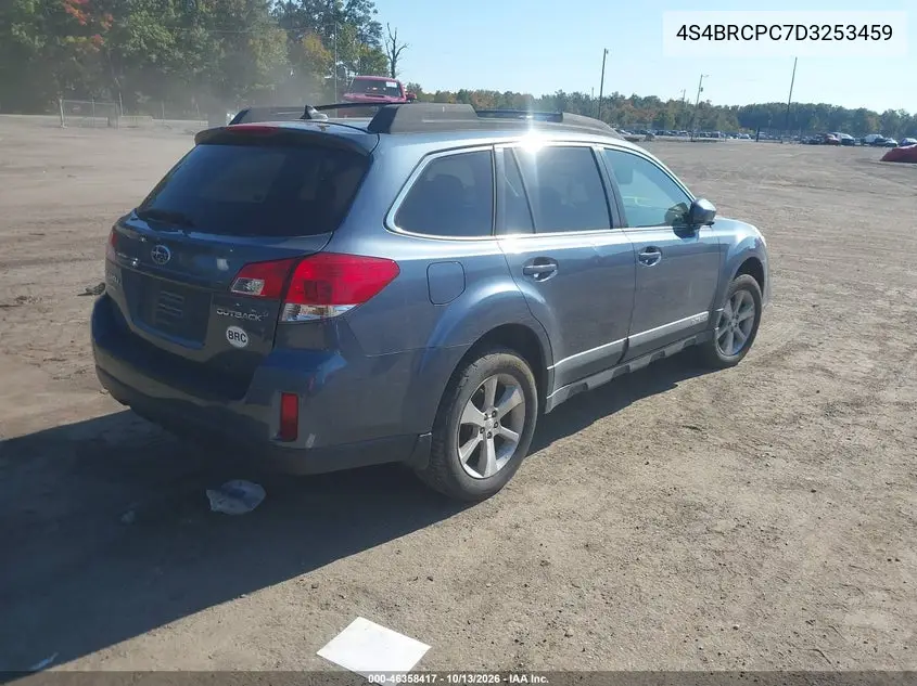 2013 SUBARU OUTBACK VIN 4S4BRCPC7D3253459 — фото 4