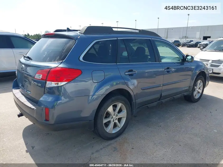 2014 SUBARU OUTBACK VIN 4S4BRCNC3E3243161 — фото 4