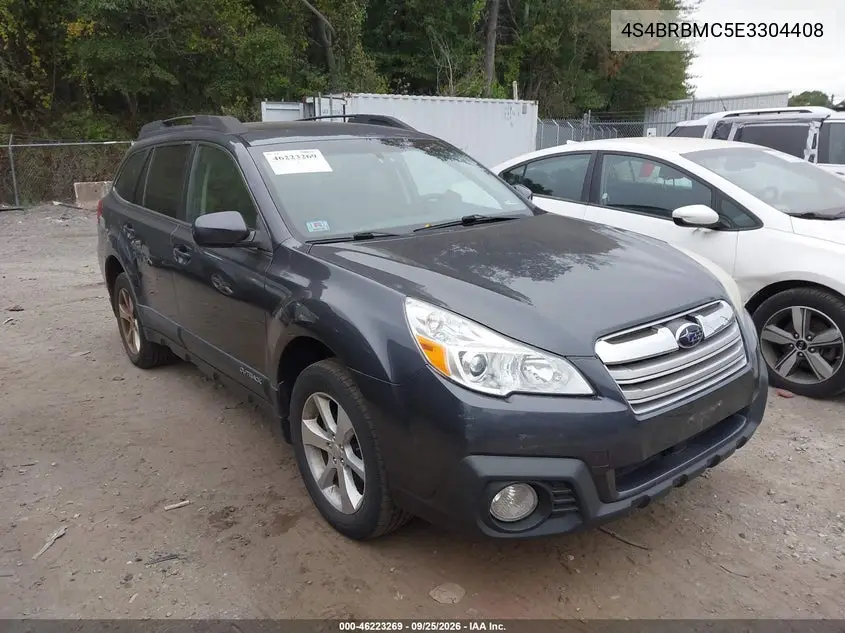 SUBARU OUTBACK 2014, VIN 4S4BRBMC5E3304408