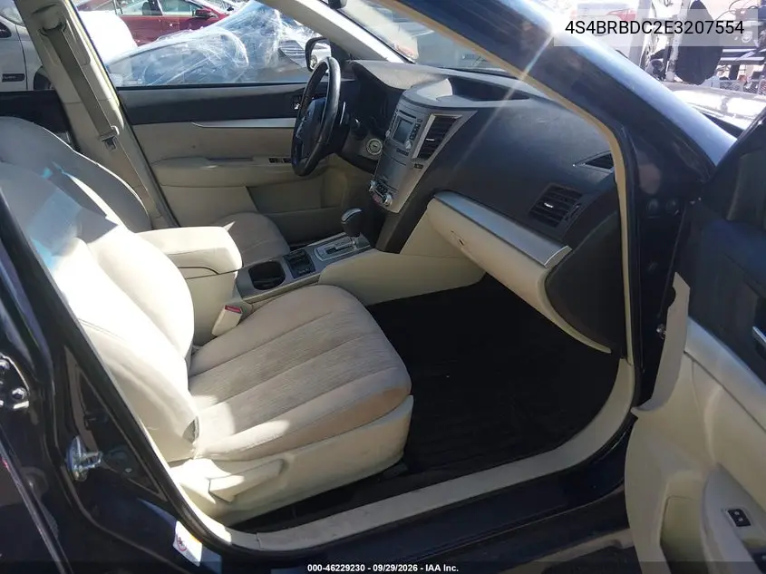 2014 SUBARU OUTBACK VIN 4S4BRBDC2E3207554 — фото 5